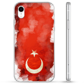 iPhone XR Hybride Hoesje - Turkse Vlag