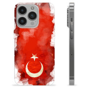 iPhone 14 Pro TPU Hoesje - Turkse Vlag