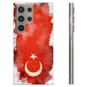 Samsung Galaxy S24 Ultra TPU Hoesje - Turkse Vlag