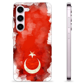 Samsung Galaxy S23 5G TPU Hoesje - Turkse Vlag