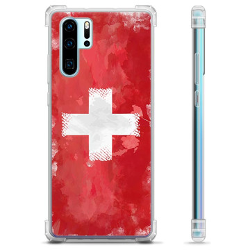 Huawei P30 Pro Hybride Hoesje - Zwitserse Vlag