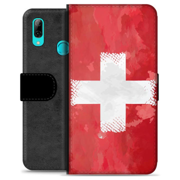 Huawei P Smart (2019) Premium Portemonnee Hoesje - Zwitserse Vlag