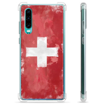 Huawei P30 Hybride Hoesje - Zwitserse Vlag