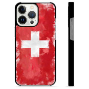 iPhone 13 Pro Beschermende Cover - Zwitserse Vlag