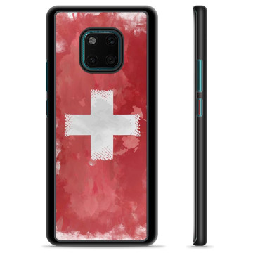 Huawei Mate 20 Pro Beschermende Cover - Zwitserse Vlag