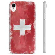 iPhone XR TPU Hoesje - Zwitserse Vlag