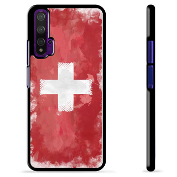 Huawei Nova 5T Beschermende Cover - Zwitserse Vlag