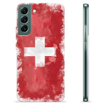 Samsung Galaxy S22+ 5G TPU Hoesje - Zwitserse Vlag