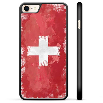 iPhone 7/8/SE (2020)/SE (2022) Beschermende Cover - Zwitserse Vlag