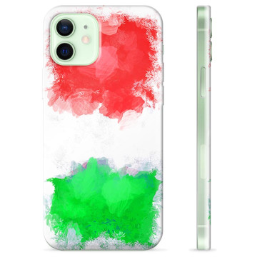 iPhone 12 TPU Hoesje - Italiaanse Vlag