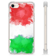 iPhone 7/8/SE (2020)/SE (2022) Hybride Hoesje - Italiaanse Vlag