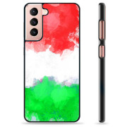 Samsung Galaxy S21 5G Beschermende Cover - Italiaanse Vlag