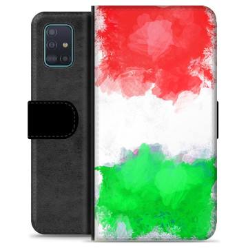 Samsung Galaxy A51 Premium Portemonnee Hoesje - Italiaanse Vlag