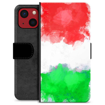 iPhone 13 Mini Premium Portemonnee Hoesje - Italiaanse Vlag