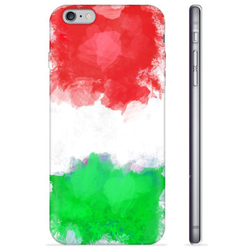 iPhone 6 / 6S TPU Hoesje - Italiaanse Vlag