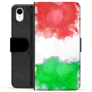 iPhone XR Premium Portemonnee Hoesje - Italiaanse Vlag