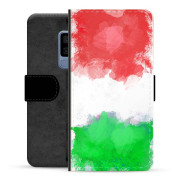 Samsung Galaxy S9+ Premium Portemonnee Hoesje - Italiaanse Vlag