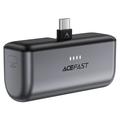 Acefast M9-5000 USB-C PD 20W snelladende Power Bank 5000mAh - Zwart