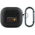 AirPods 4 Oracle Red Bull Carbon logo-etui - Zwart