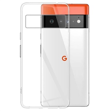 Antislip Google Pixel 6 Pro TPU Hoesje - Doorzichtig