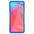 Motorola Moto G Stylus 5G Antislip Hybride Hoesje - Blauw / Zwart