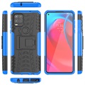 Motorola Moto G Stylus 5G Antislip Hybride Hoesje - Blauw / Zwart