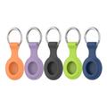 4smarts Apple AirTag Silicone Hoesjesset - 5 stuks.