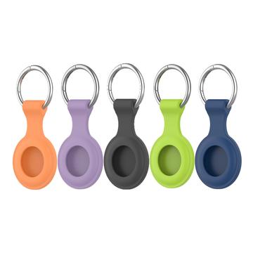 4smarts Apple AirTag Silicone Hoesjesset - 5 stuks.