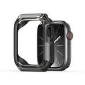 Apple Watch Series 10 Dux Ducis Tamo Hybride hoesje - 42mm - Zwart / Transparant Zwart