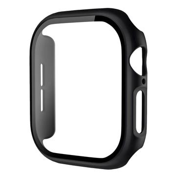 Apple Watch Series 10 Plastic Hoesje met Glazen Screenprotector - 42mm