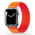 Apple Watch Series Ultra 2/Ultra/9/8/SE (2022)/7/SE/6/5/4/3/2/1 Tech-Protect Nylon Pro Bandje - 49mm/45mm/44mm/42mm - Oranje