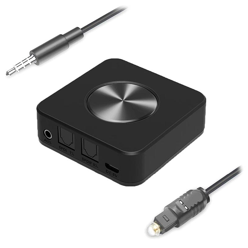 Hijsen Medic Burgerschap Bluetooth Audio Zender / Ontvanger met S/PDIF BT4842B - Zwart