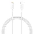 Baseus Superior-serie USB-C / Lightning-kabel - 1m, 20W (Geopende verpakking - Uitstekend) - Wit