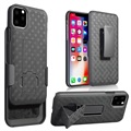 iPhone 11 Pro Hybrid Case met Riemclip - Zwart