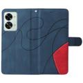 Bi-Color Series OnePlus Nord 2T Wallet Case - Blauw