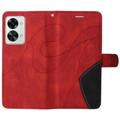 Bi-Color Series OnePlus Nord 2T Wallet Case - Rood