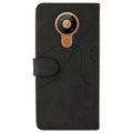 Bi-Color Series Nokia 5.3 Wallet Case - Zwart