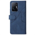 Bi-Color Series Xiaomi 11T/11T Pro Wallet Case - Blauw