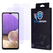 Samsung Galaxy A32 5G/M32 5G BlueDefend Anti-Blue Light Glazen Screenprotector - 2 stuks.