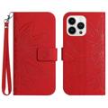 Sunflower Series iPhone 14 Pro Max Wallet Case - Rood