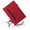 Zakelijke stijl Samsung Galaxy Tab A7 10.4 (2020) Smart Folio Case - Rood