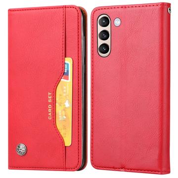 Samsung Galaxy S24 Card Set Series Wallet Case - Rood