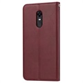 Card Set Series OnePlus 6T Wallet Case - Wijnrood