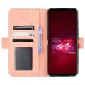 Cardholder Series Asus ROG Phone 6/6 Pro Portemonnee Hoesje - Roze