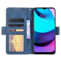 Cardholder Series Motorola Moto E20 Wallet Case - Blauw