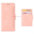 Cardholder Series Motorola Moto E7 Plus Wallet Case - Roze