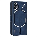 Cardholder Series Nothing Phone (1) Portemonnee Hoesje - Blauw