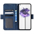 Cardholder Series Nothing Phone (1) Portemonnee Hoesje - Blauw