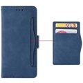 Cardholder Series Motorola Moto G22 Wallet Case - Blauw