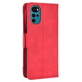 Cardholder Series Motorola Moto G22 Wallet Case - Rood